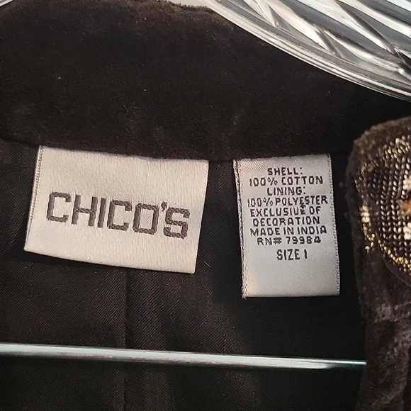 Chicos fall blazer size 1 - Picture 3 of 5